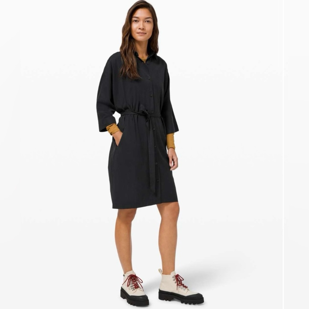 Lululemon Perfectly Pointed Dress Sized 4